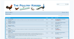 Desktop Screenshot of forums.thepoultrykeeper.co.uk